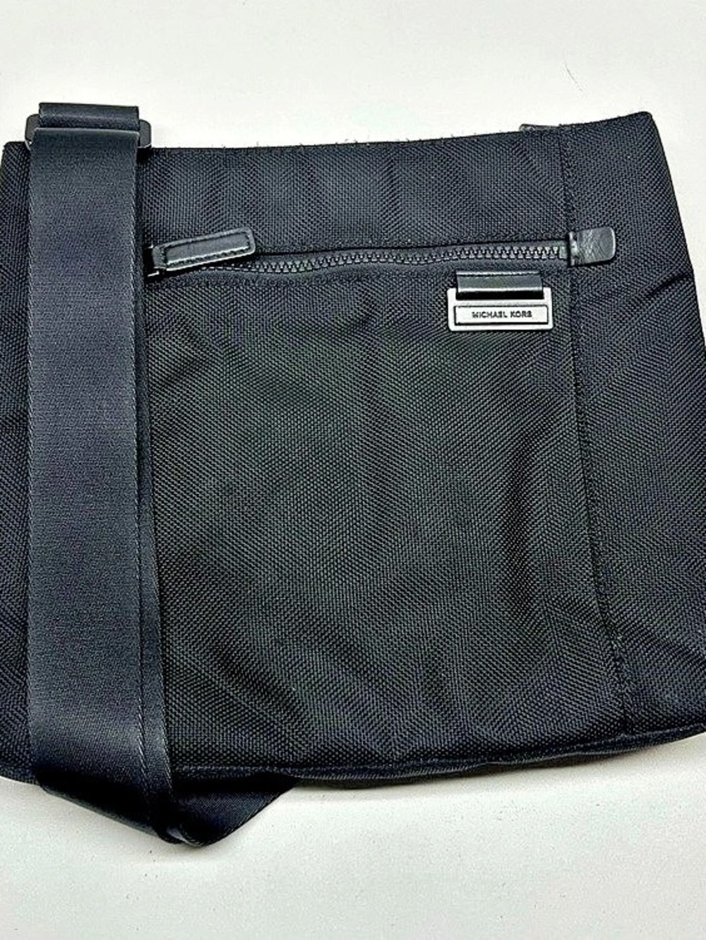 Michael Kors Travis Crossbody Bag Black Nylon Men's